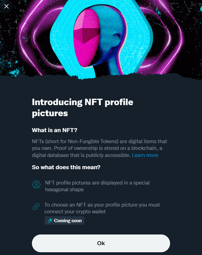 Twitter Adds Nft Feature For Profile Pictures Techacute